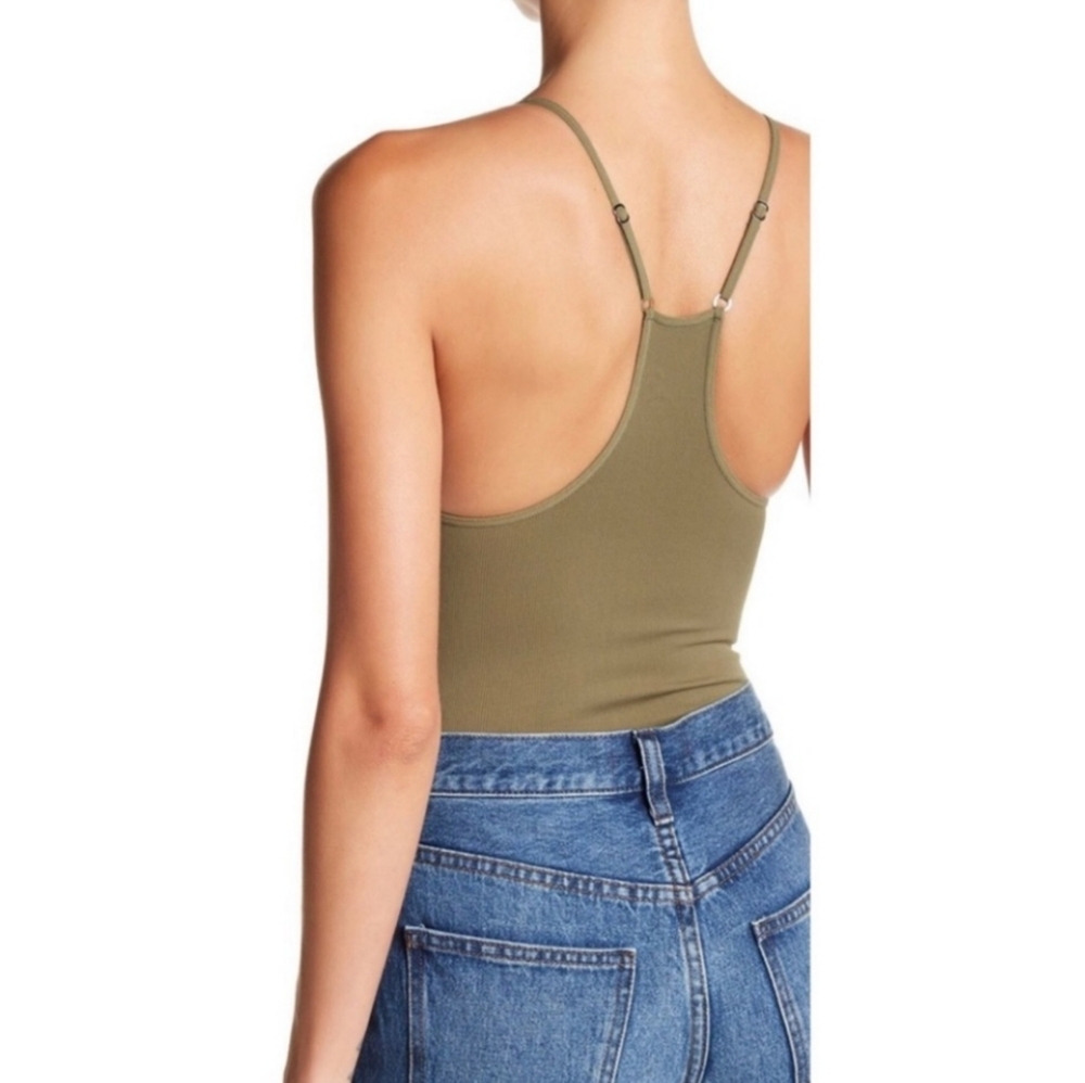 Intimately Free People Move Along Ribbed Racer Back Bodysuit - Picture 2 of 9
